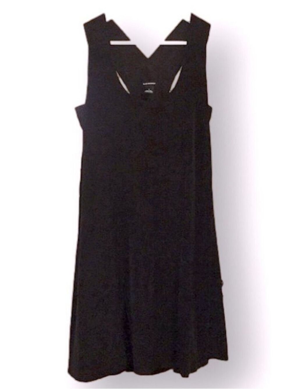59. Club Monaco Silk Swing Dress in Black